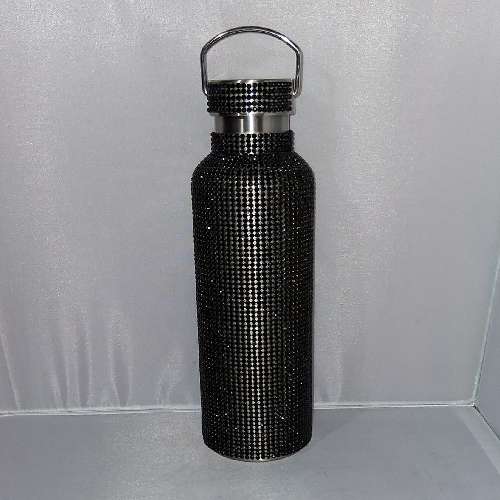 Tomo black diamond 25 ounce metal bottle